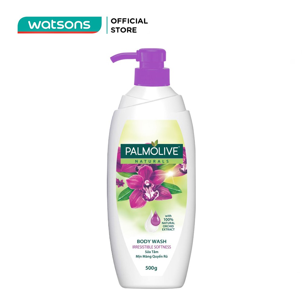 Sữa Tắm Palmolive Naturals Phong Lan Mịn Màng Quyến Rũ 500g