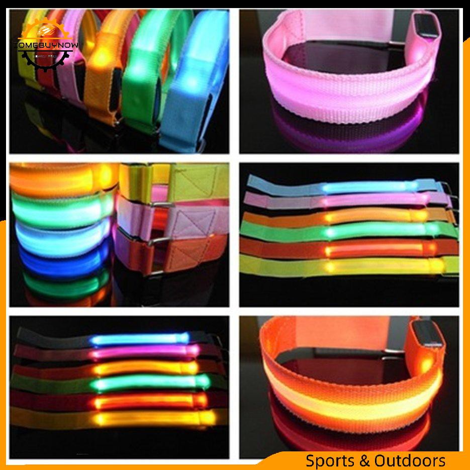 Night Running Arm Warmer Belt Bike LED Luminous Armband LED Safety Armband