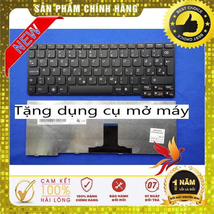 Bàn phím laptop Lenovo Ideapad S10-3 S10-3S, S100 S110 - S10-3S ĐEN