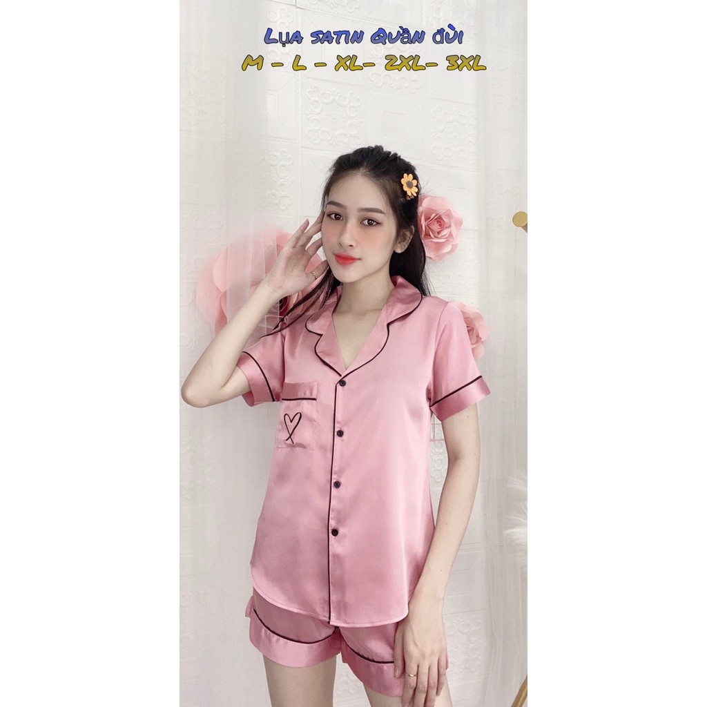 HOT - HOT - HOT - HÀNG MỚI VỀ PIJAMA LỤA SATIN CAO CẤP ĐÙI ĐƯỢC ƯA CHUỘNG NHẤT 2020 | BigBuy360 - bigbuy360.vn