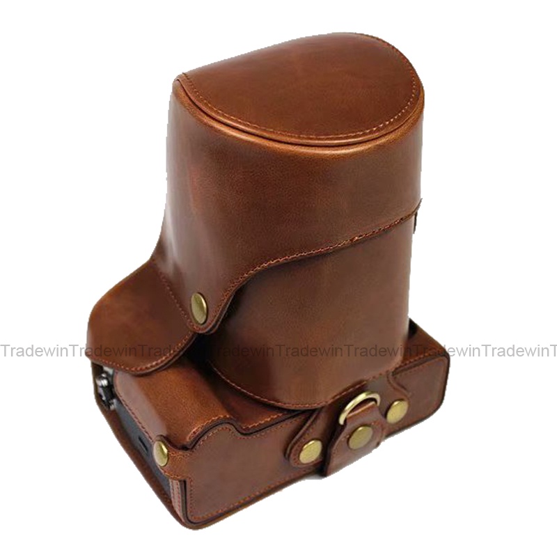 Sang Trọng Túi Da Đựng Ống Kính Máy Ảnh Fujifilm X-T4 Xt4 Với 18-135mm / Xf10-20Mm Lens / Xf16-80Mm / 16-55mm