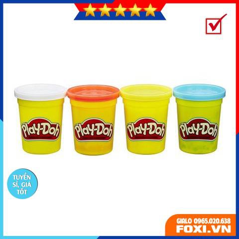 SET 4-6 Hộp Đất Nặn an toàn Play Doh loại To-Hàng VNXK CLC-Tăng trí tưởng tượng và sự khéo léo