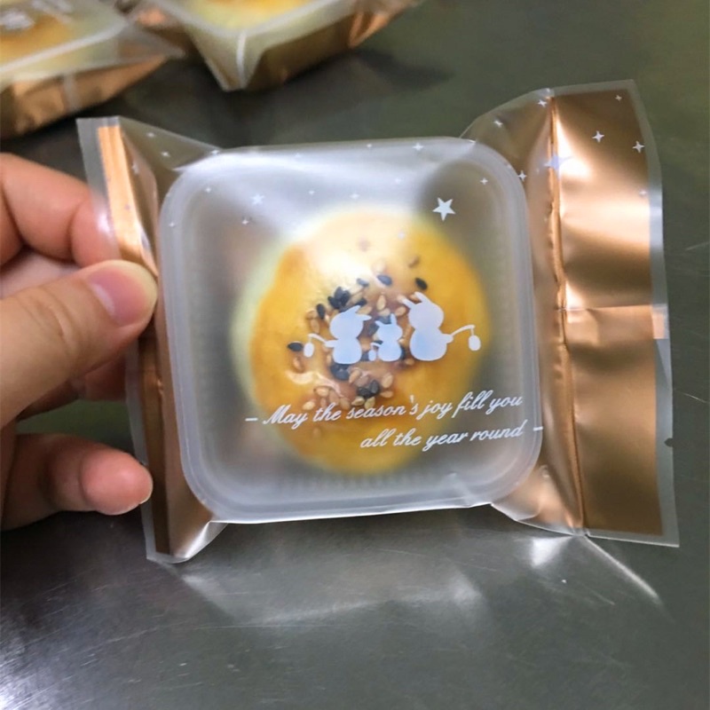 10 Túi đựng bánh trung thu Thỏ 50g/75g/100-125g (MS9)(không kèm khay)