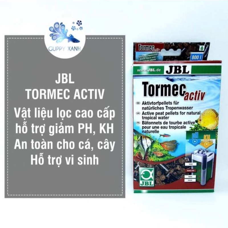 Viên nén than bùn giảm pH nước cho hồ cá