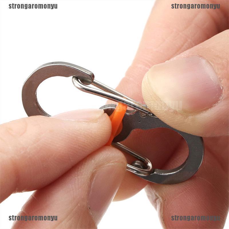 Móc Chìa Khóa Bằng Thép Dùng Đi Cắm Trại