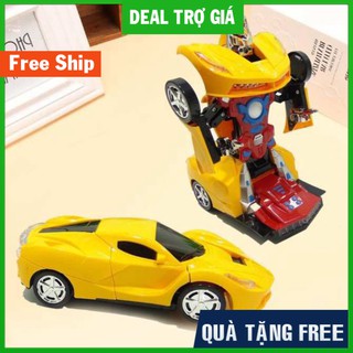 Robot biến hình Transformer 2 IN 1: Ô TÔ + NGƯỜI MÁY
