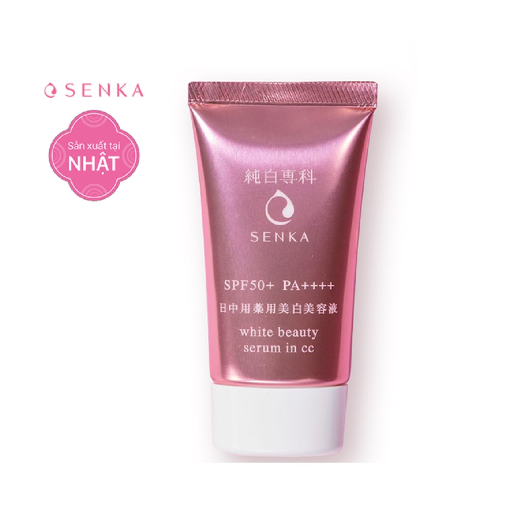 Kem Chống Nắng SEN.KA Serum 3 trong 1 (UV serum 3 in 1) White Beauty CC - vibesvietnam