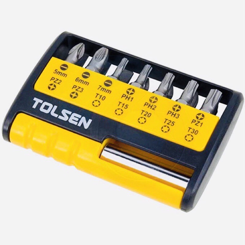 Bộ Mũi Vít 15 Món Tolsen