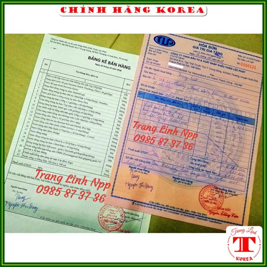 Nước bổ gan đông trùng hạ thảo chính hãng Well Bio, hộp 10 chai x 100ml