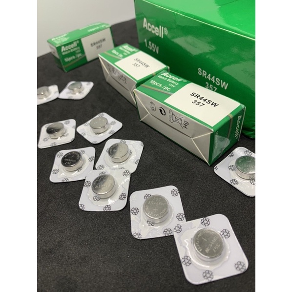 Pin lắp cho thước cặp, Panme Mitutoyo 1.55v, Pin thước cặp điện tử Mitutoyo SR44SW, Pin cúc áo, Pin 