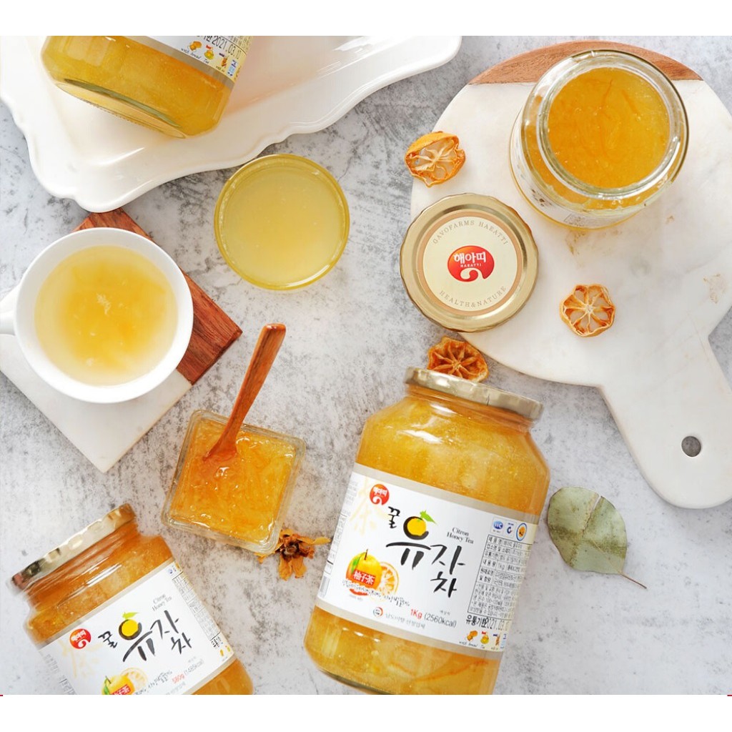 [Pha chế]Mật ong chanh Hàn Quốc 1 kg