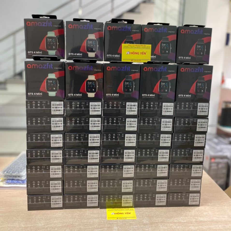 Đồng hồ thông minh Amazfit GTS 4 mini | Chính hãng | Phiên bản quốc tế tiếng Việt | Bảo hành 12 tháng
