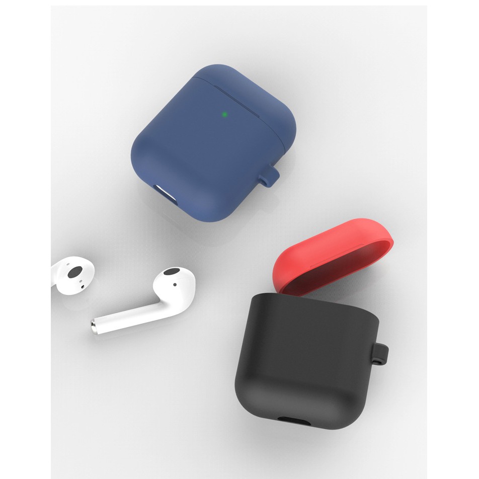 Ốp AirPods Silicone Colorful Candy Bảo Vệ Chống Va Đập Trầy Sước Dành Cho Tai Nghe Apple AirPods 1 | 2