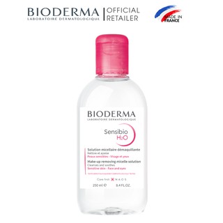 Nước tẩy trang dành cho da nhạy cảm Bioderma Sensibio H2O 250ml