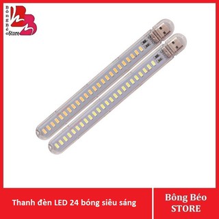 Đèn led 24 bóng siêu sáng cắm cổng ngõ usb để bàn 5V 12W TO6979