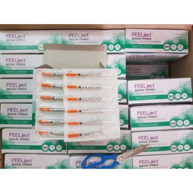 Bơm tiêm 1ml Insulin