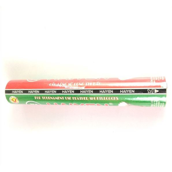 Ống cầu lông Hải Yến 12 quả (xanh lá - đỏ) cầu lông sử dụng thi đấu hàng Việt Nam chất lượng cao - LICLAC