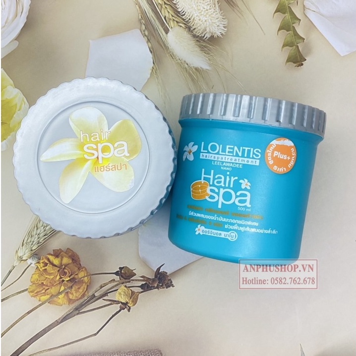 Ủ tóc mềm mượt Lolentis Hair SPA 500ml Thái Lan ( Hàng chính hãng)