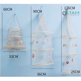 Lồng lưới bắt cá treo trang trí TAN