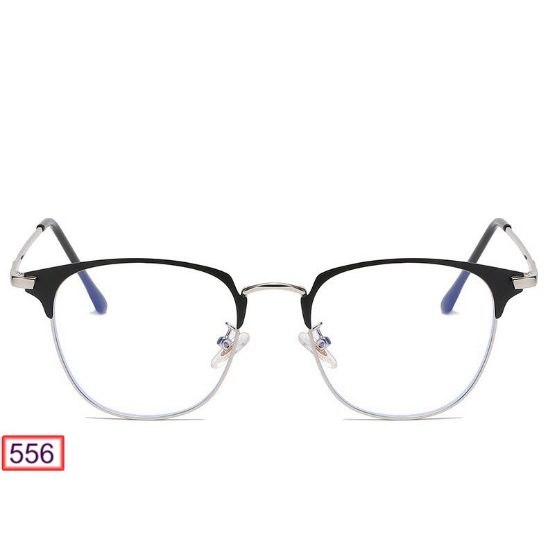 MẮT KÍNH GỌNG CẬN FORM VUÔNG KIM LOẠI 556 HOT TREND CÁ TÍNH | BigBuy360 - bigbuy360.vn
