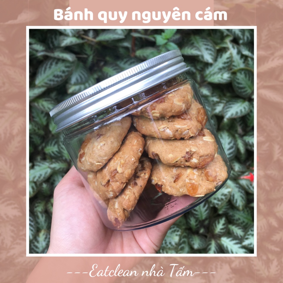 BÁNH QUY NGUYÊN CÁM YẾN MẠCH 250Gr EATCLEAN EAT CLEAN ăn kiêng Healthy