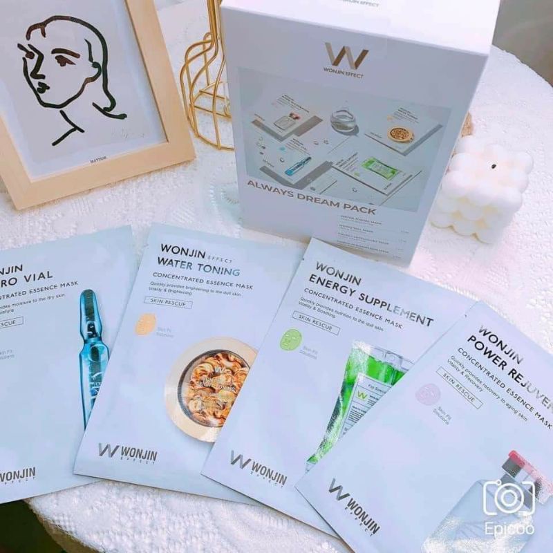 SET MẶT NẠ WONJIN EFFECT ALWAYS DREAM PACK