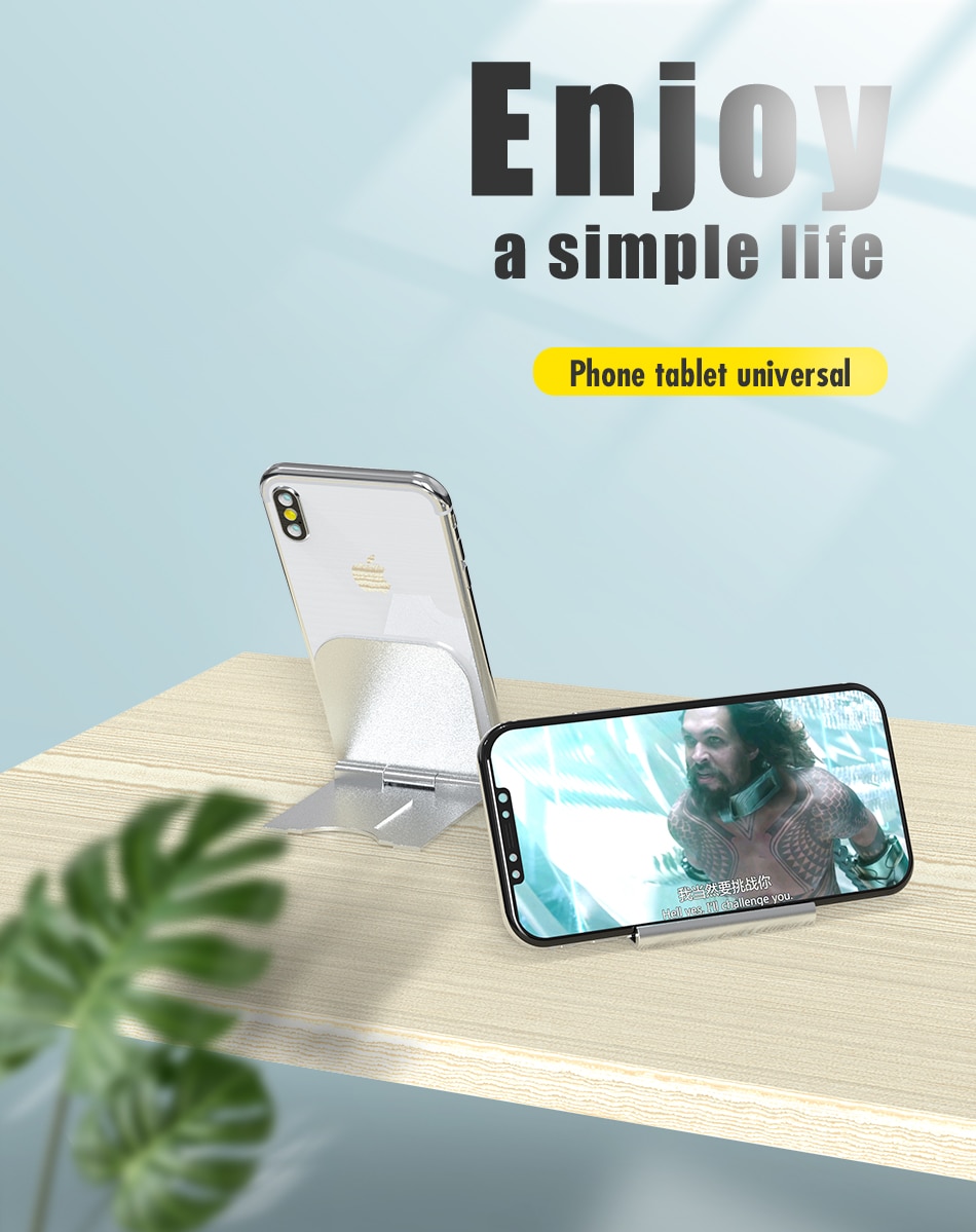 Giá đỡ điện thoại để bàn xoay 180 độ độc đáo cho Iphone 11 Pro 8 X Samsung