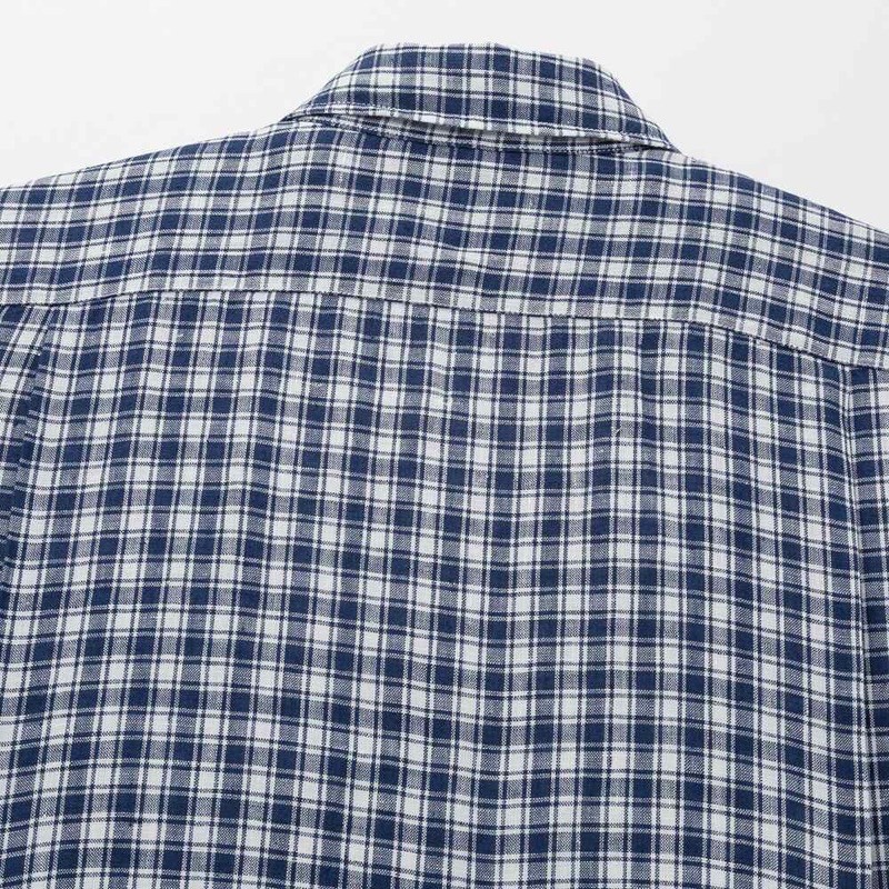 Áo sơ mi nam dài tay kẻ caro thời trang của UNIQLO | BigBuy360 - bigbuy360.vn