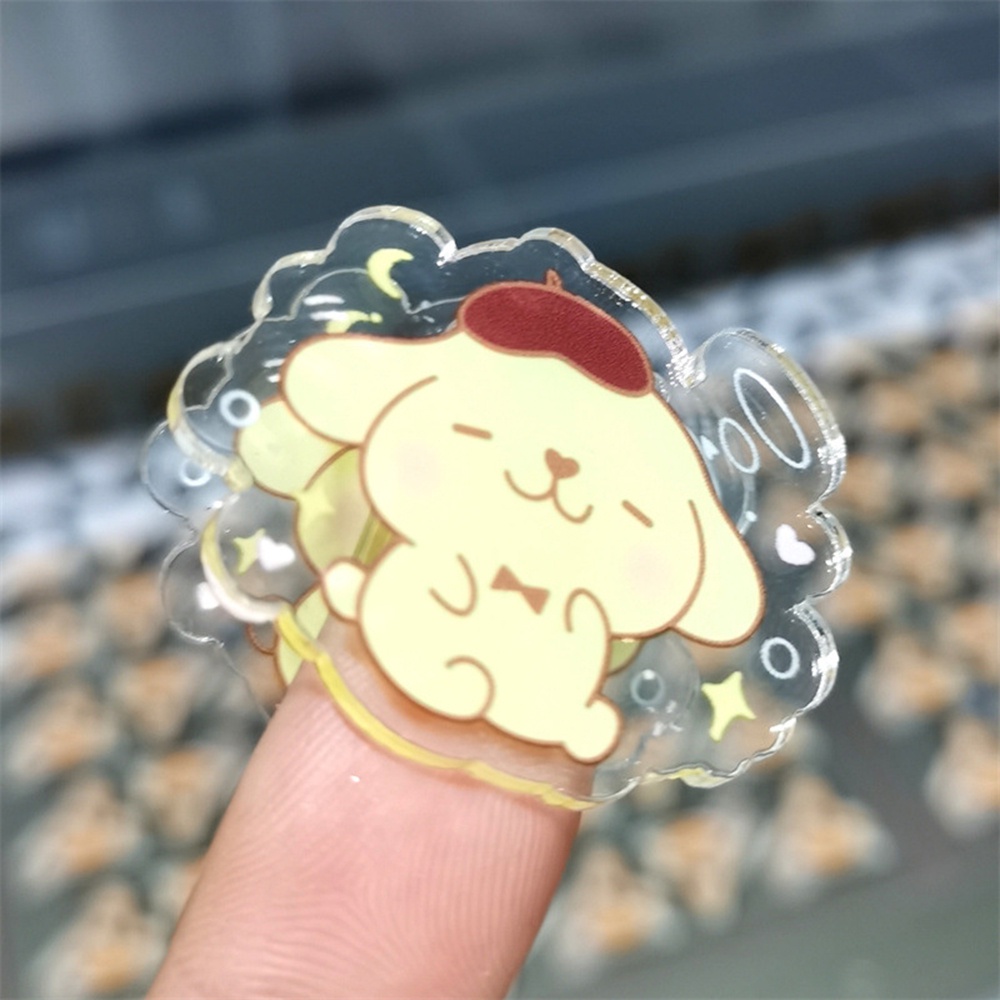 Kẹp Tài Liệu Bằng Acrylic Họa Tiết Hoạt Hình Dễ Thương