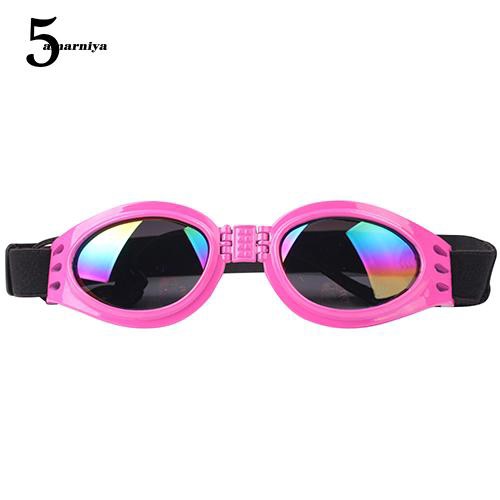 Kính mát chống tia UV gấp gọn kèm dây đeo cổ tiện dụng dành cho cún cưng