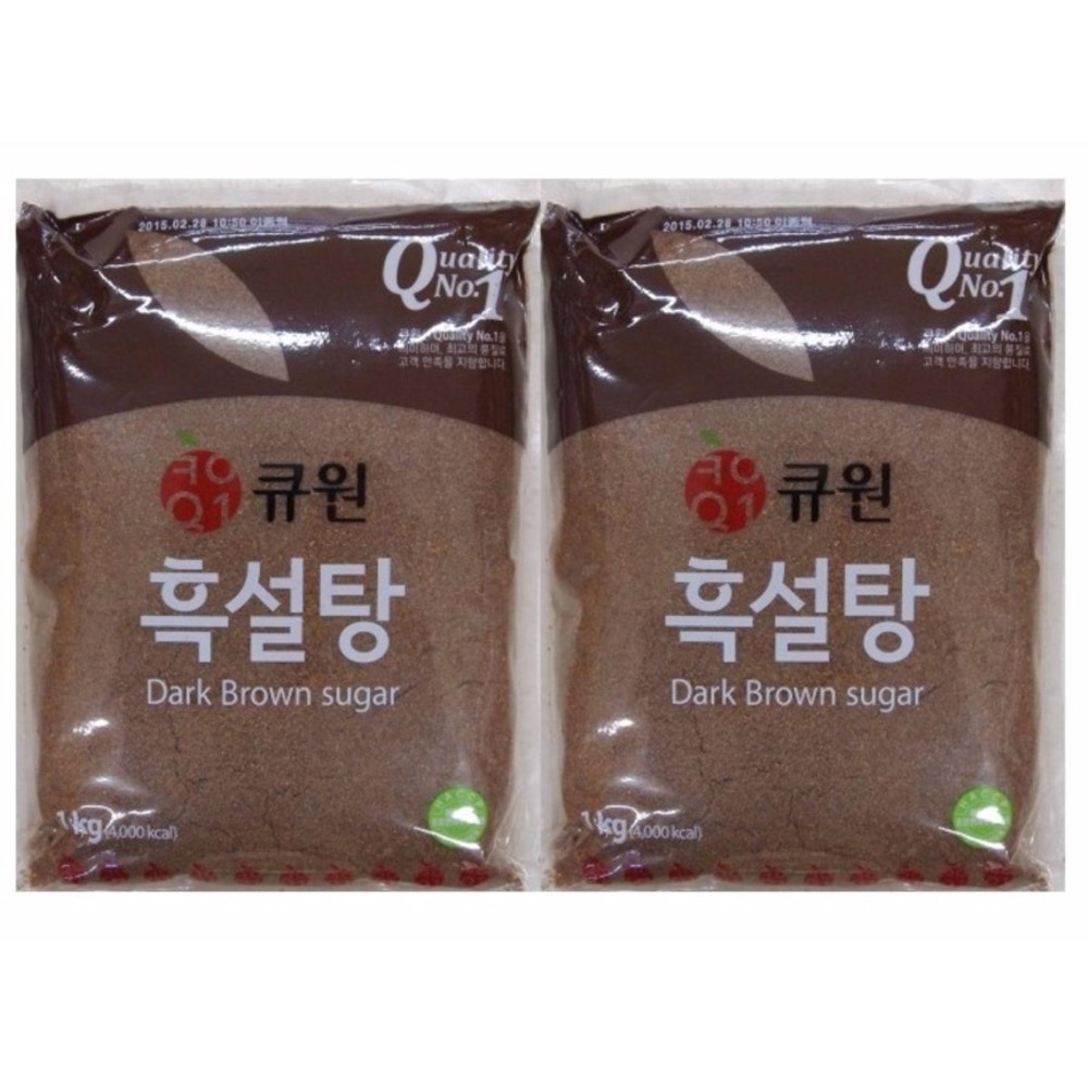 Đường Đen SamYang Hàn Quốc Gói 1 KG - Dark Brown Sugar