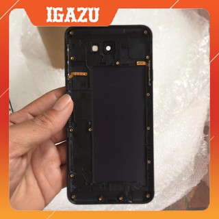Full bộ Vỏ+khung xương điện thoại SamSung Galaxy J7 prime / / G610F zin hãng (màu vàng-đen) - IGAZU
