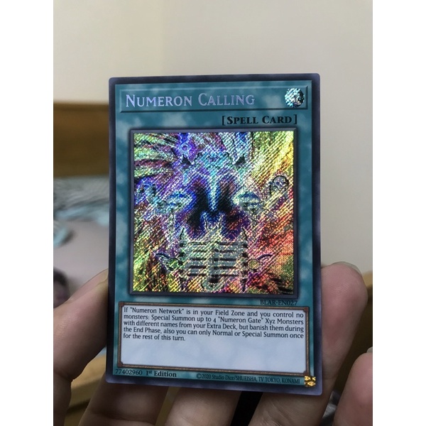 Thẻ bài Yugioh Numeron Calling