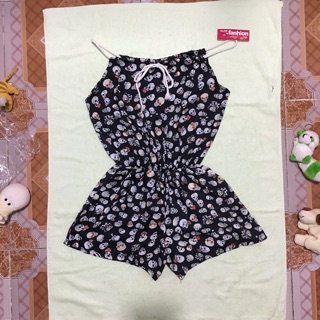 Jumpsuit cổ yếm cột dây(ảnh thật hơi dìm hàng)