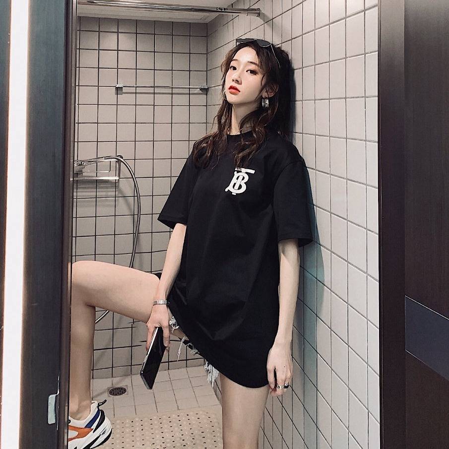 Áo thun kiểu quần vợt dáng rộng tay ngắn phong cách thời trang Hàn Quốc  dành cho nữ