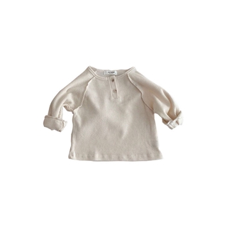 Áo thun phối tay raglan dễ thương cho bé