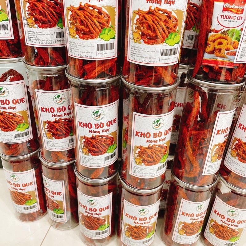 Khô bò que hồng ngự