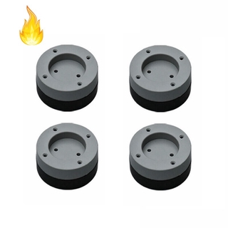 4Pcs Anti Vibration Feet Pads Washing Machine Rubber Mat Anti-Vibration Pad Dryer Universal Fixed Non-Slip Pad