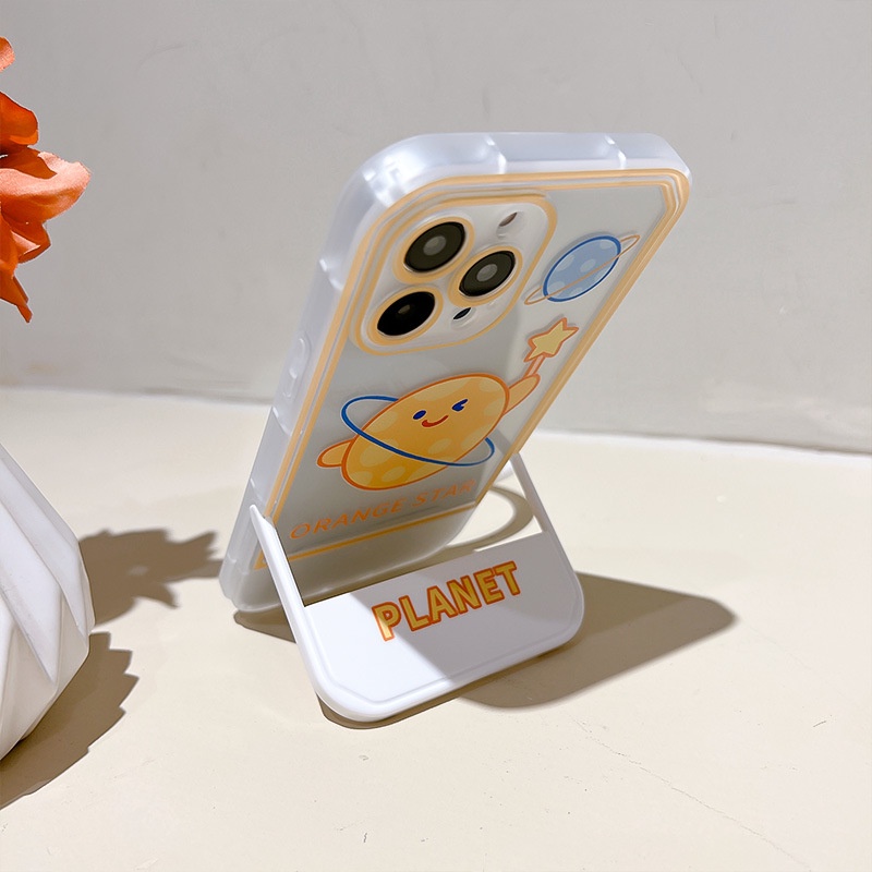 Ốp Điện Thoại In Hoạt Hình Kèm Giá Đỡ Cho iphone 14 / 13Pro 12 / xs / 6 / 7 / 8PLUS