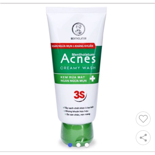 Kem rửa mặt Acnes Creamy