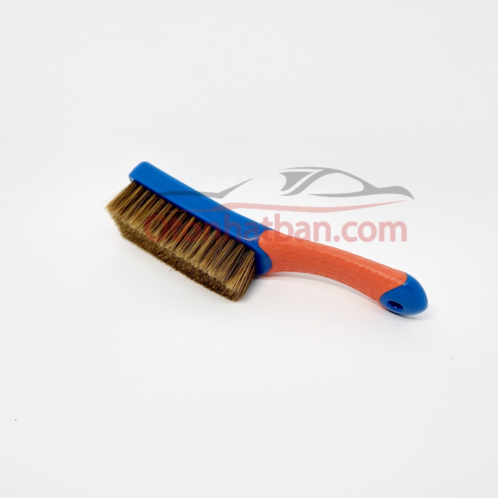 Bàn chải vệ sinh nội thất ô tô sợi cước giống lông thú Taiwan dùng cọ rửa ghế da, ghế nỉ, không gây xước Nhật Bản Mart