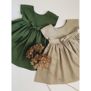 Đầm Linen xoè cho bé và mẹ