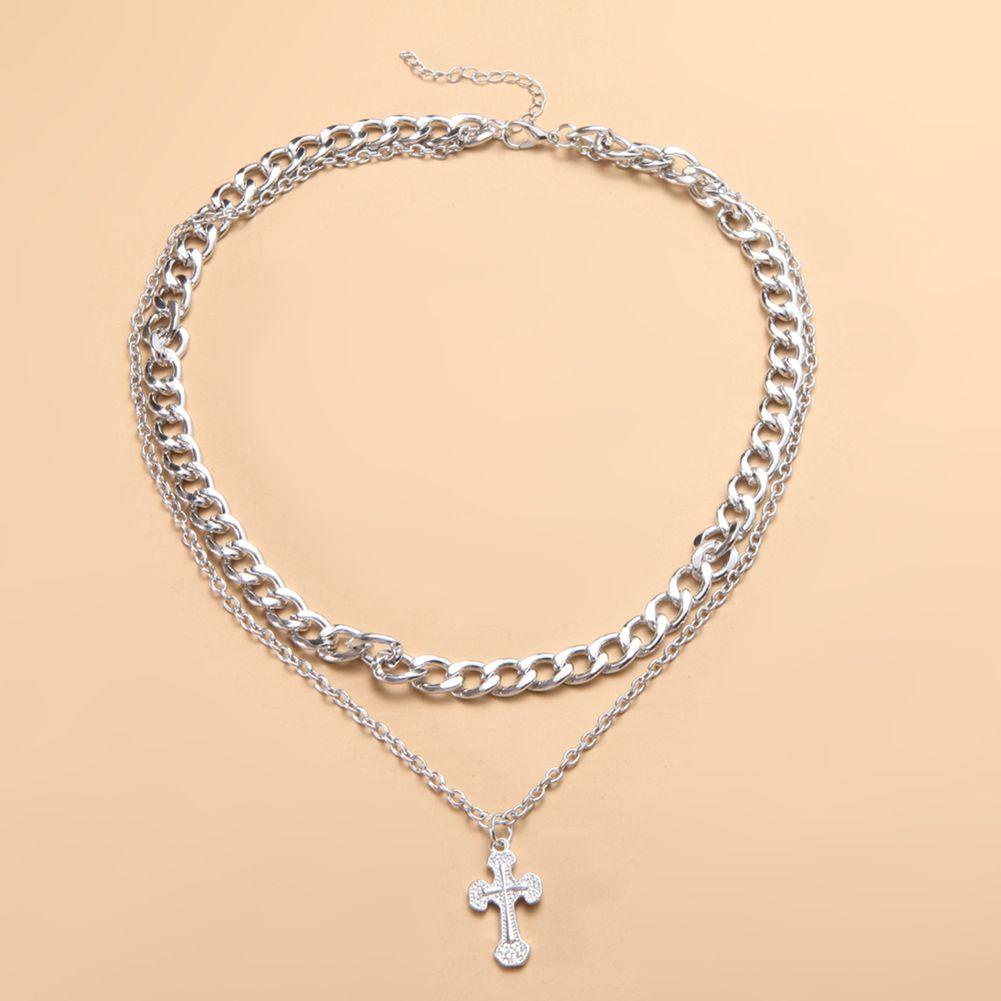 Vòng Cổ Choker Mặt Thánh Giá Thời Trang
