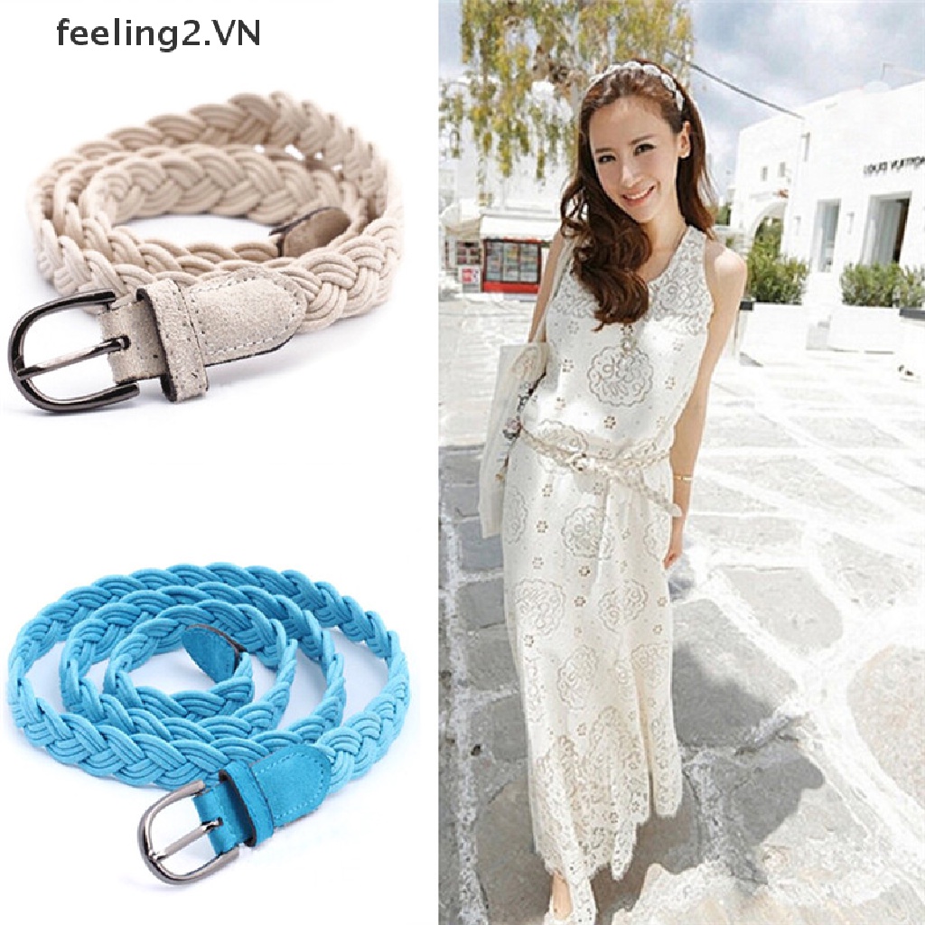 Dây Nịt Bản Rộng Co Giãn Thời Trang Cho Nữ