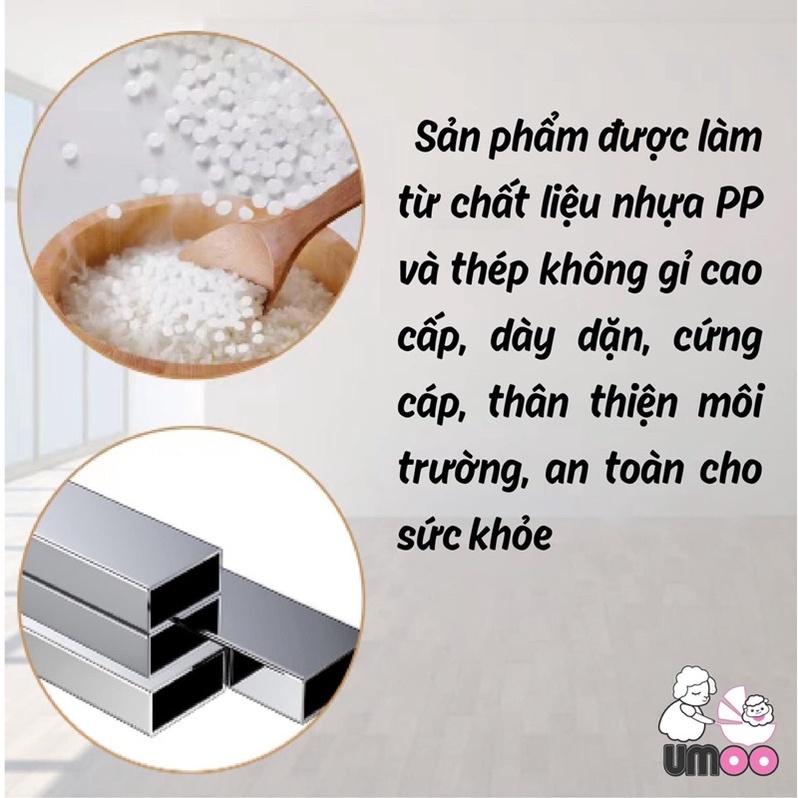 Cây Phơi Đồ Cho Bé Umoo Chính Hãng UM-09116