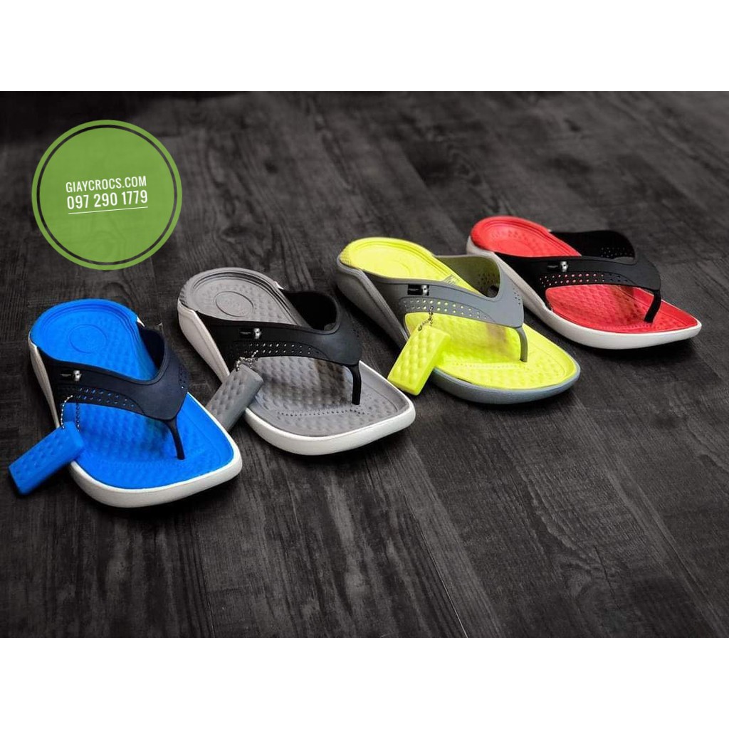 Dép Xỏ Ngón Literide Flip-flop Màu Ghi Đậm