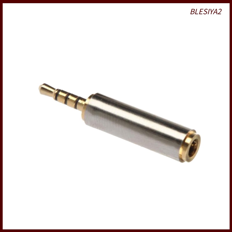 Headphone Audio Adapter 3.5mm Female to Small 2.5mm Male for MP3/Phone