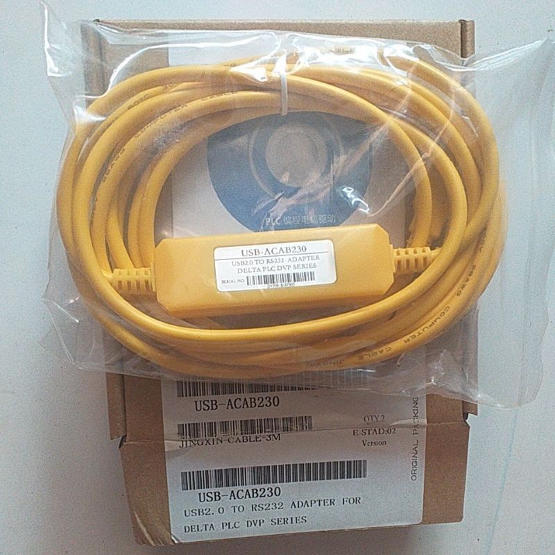 Cáp lập trình upload download PLC DELTA  ACAB230