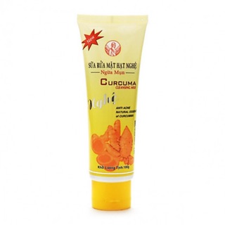 Sữa Rửa Mặt Hạt Nghệ Ngừa Mụn Thorakao Curcuma Cleansing Milk 50g