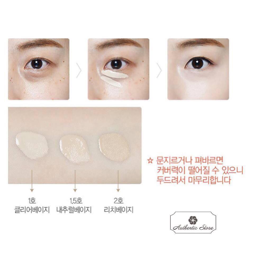 ( FREE SHIP)- HÀNG CHÍNH HÃNG- KEM CHE KHUYẾT ĐIỂM THE SAEM COVER PERFECTION TIP CONCEALER | BigBuy360 - bigbuy360.vn